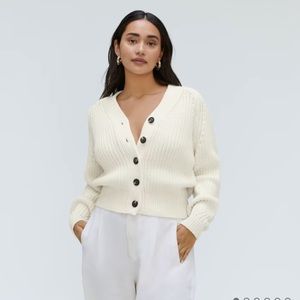 Everlane Texture Cotton Cardigan